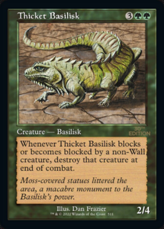 Image of Thicket Basilisk (Retro) [30th Anniversary Edition]