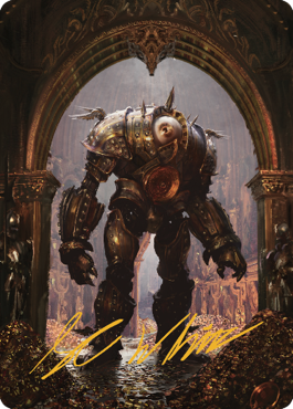 Image of Marut Art Card (Gold-Stamped Signature) [Commander Legends: Battle for Baldur's Gate Art Series]