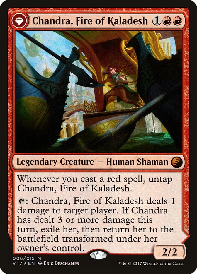 Image of Chandra, Fire of Kaladesh // Chandra, Roaring Flame [From the Vault: Transform]