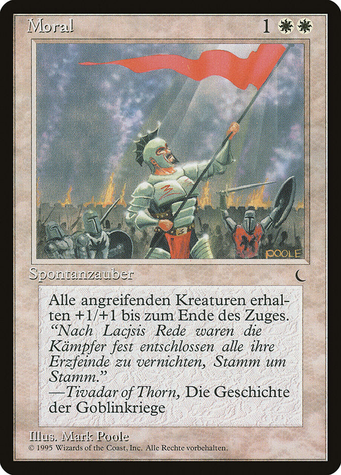 Image of Morale (German) - 
