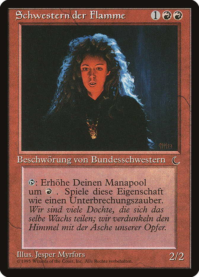Image of Sisters of the Flame (German) - 