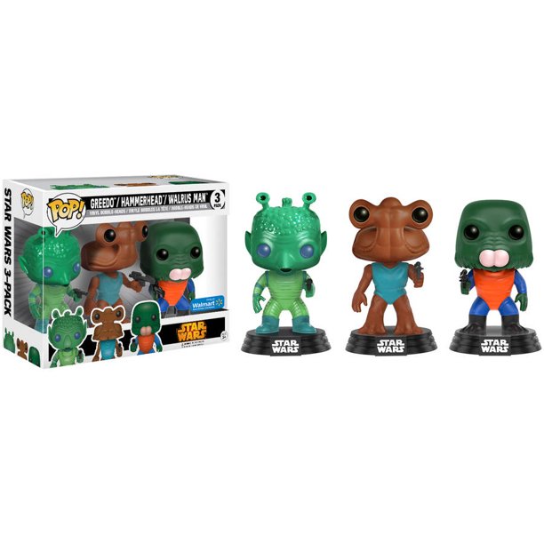 Image of Greedo / Hammerhead / Walrus Man (Walmart Exclusive)(Star Wars) (3 Pack)