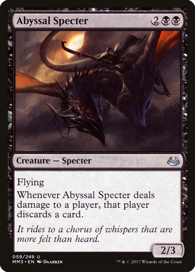 Abyssal Specter [Modern Masters 2017]