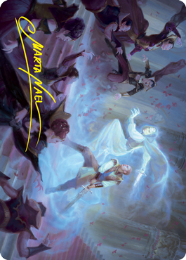 Image of Dorothea's Retribution Art Card (Gold-Stamped Signature) [Innistrad: Crimson Vow Art Series]