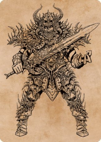 Image of Sarevok, Deathbringer Art Card [Commander Legends: Battle for Baldur's Gate Art Series]