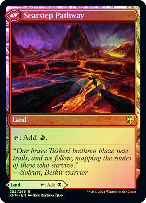Image of Blightstep Pathway // Searstep Pathway [Kaldheim Prerelease Promos]