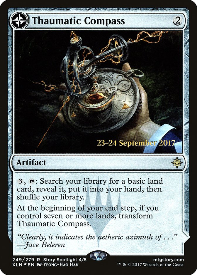Image of Thaumatic Compass // Spires of Orazca [Ixalan Prerelease Promos]