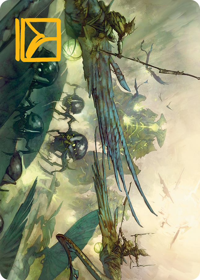 Image of Invasion of Pyrulea Art Card (Gold-Stamped Signature) [March of the Machine Art Series]