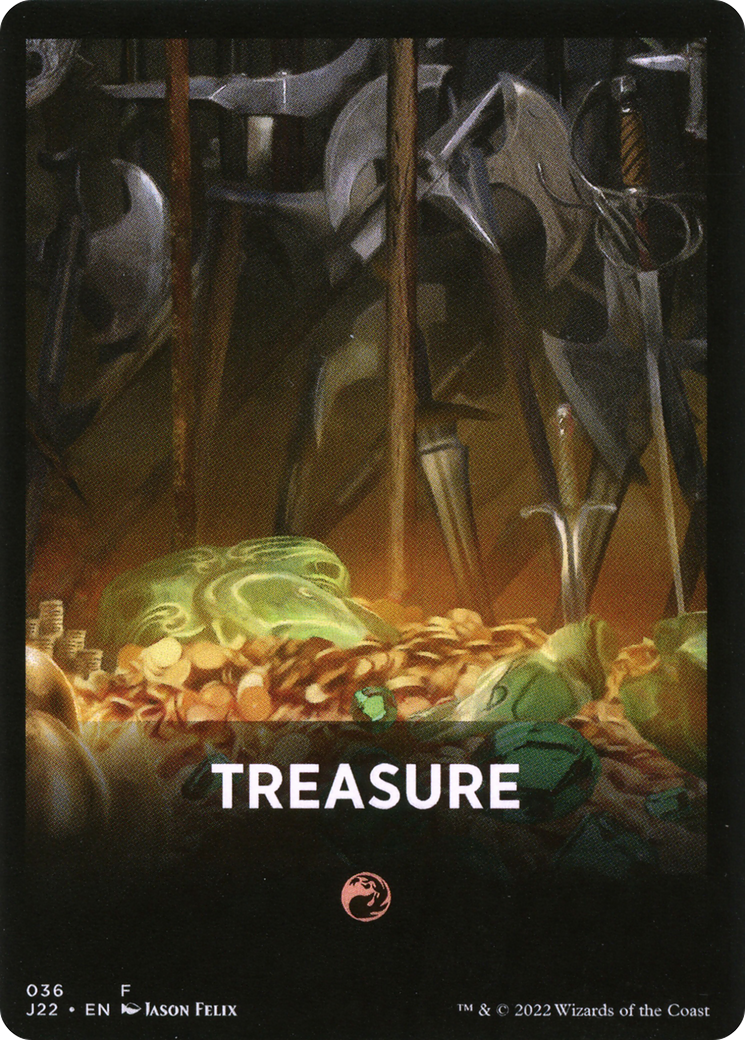 Image of Treasure Theme Card [Jumpstart 2022 Front Cards]