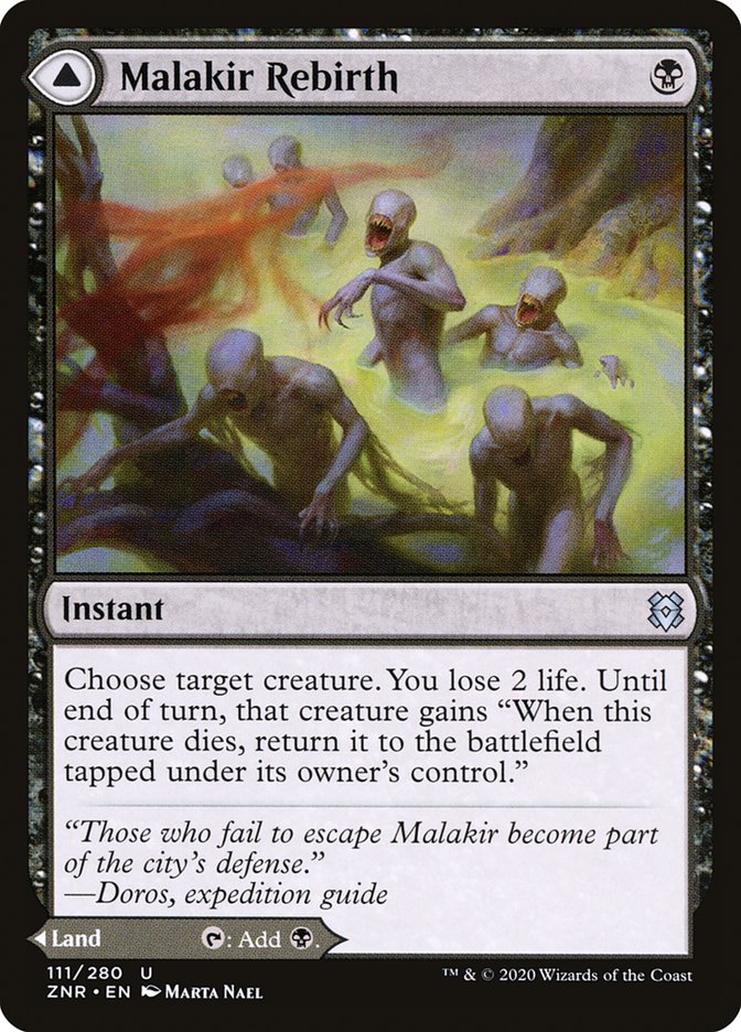 Image of Malakir Rebirth // Malakir Mire [Zendikar Rising]
