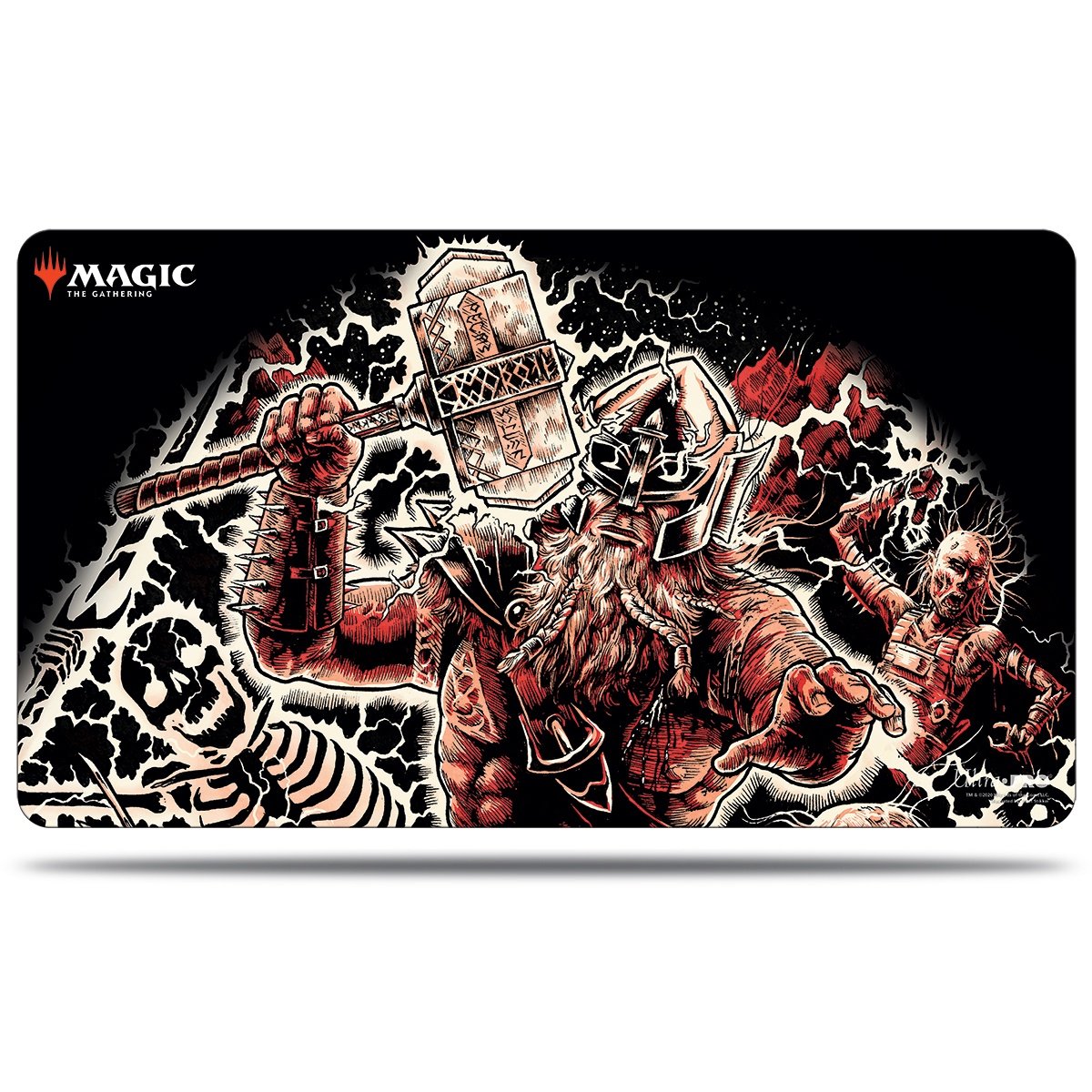 Image of Toralf, God of Fury Alternate Art Mythic v4 Kaldheim Playmat