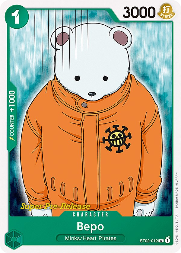 Image of Bepo [Super Pre-Release Starter Deck: Worst Generation]