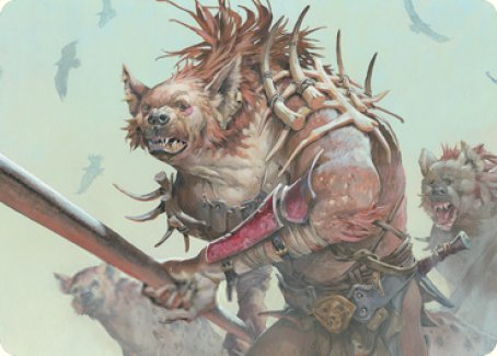 Image of Gnoll Art Card [Dungeons & Dragons: Adventures in the Forgotten Realms Art Series]