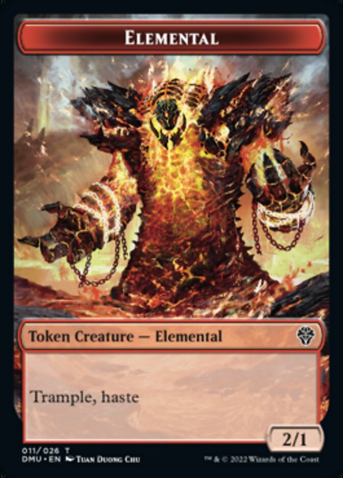 Image of Saproling // Elemental Double-Sided Token [Dominaria United Tokens]