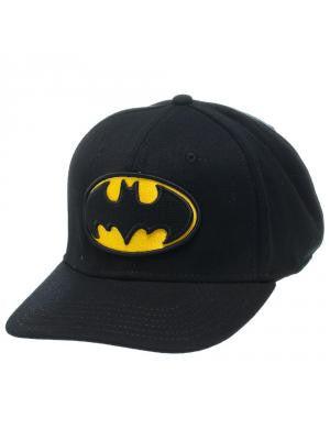 Image of Batman - Bat Symbol on Black Flexcap