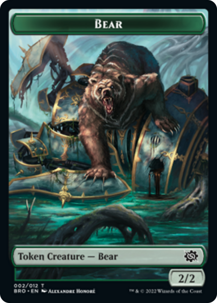 Image of Bear Token [The Brothers' War Tokens]