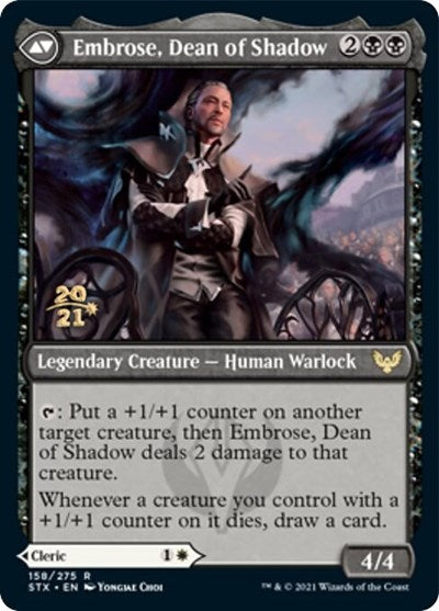 Image of Shaile, Dean of Radiance // Embrose, Dean of Shadow [Strixhaven: School of Mages Prerelease Promos]