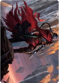 Image of Anowon, the Ruin Thief Art Card [Zendikar Rising Art Series]