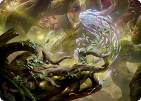 Image of Emergent Sequence Art Card [Strixhaven: School of Mages Art Series]