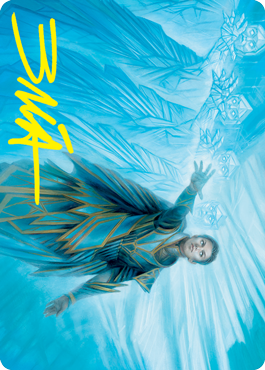 Image of Echoing Equation Art Card (Gold-Stamped Signature) [Strixhaven: School of Mages Art Series]