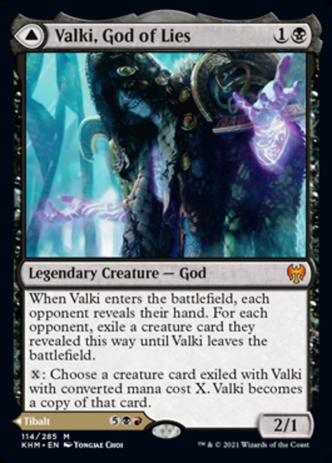 Image of Valki, God of Lies // Tibalt, Cosmic Impostor [Kaldheim]
