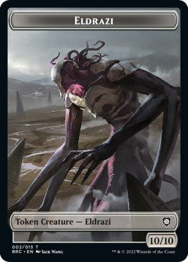 Image of Servo // Eldrazi Double-Sided Token [The Brothers' War Commander Tokens]