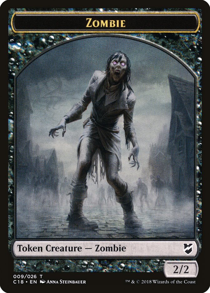 Image of Zombie Token [Commander 2018 Tokens]