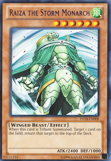 Image of Raiza the Storm Monarch (Purple) [DL14-EN008] Rare