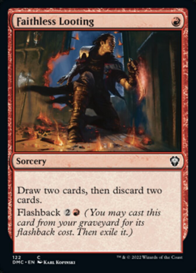 Faithless Looting [Dominaria United Commander]