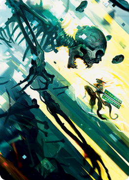 Image of Repel the Vile Art Card [Kamigawa: Neon Dynasty Art Series]