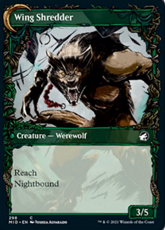 Image of Bird Admirer // Wing Shredder (Showcase Equinox) [Innistrad: Midnight Hunt]