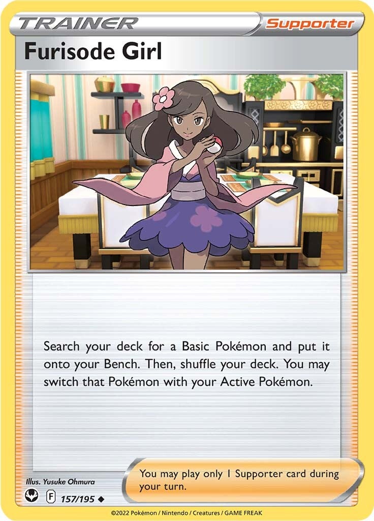 Image of Furisode Girl (157/195) [Sword & Shield: Silver Tempest]