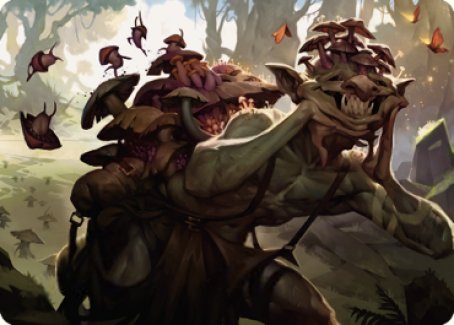 Image of Sprouting Goblin Art Card [Dominaria United Art Series]