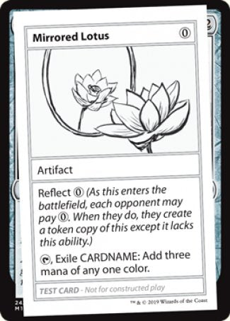 Mirrored Lotus (2021 Edition) [Mystery Booster Playtest Cards]