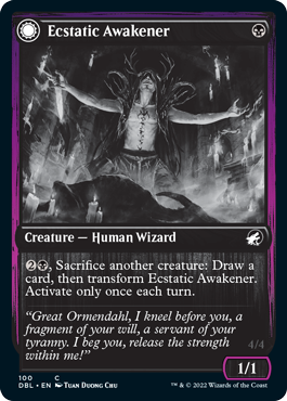 Image of Ecstatic Awakener // Awoken Demon [Innistrad: Double Feature]