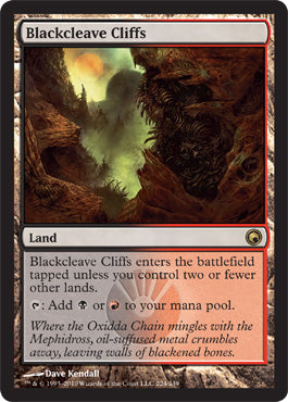 Image of Blackcleave Cliffs (Scars of Mirrodin FOIL)