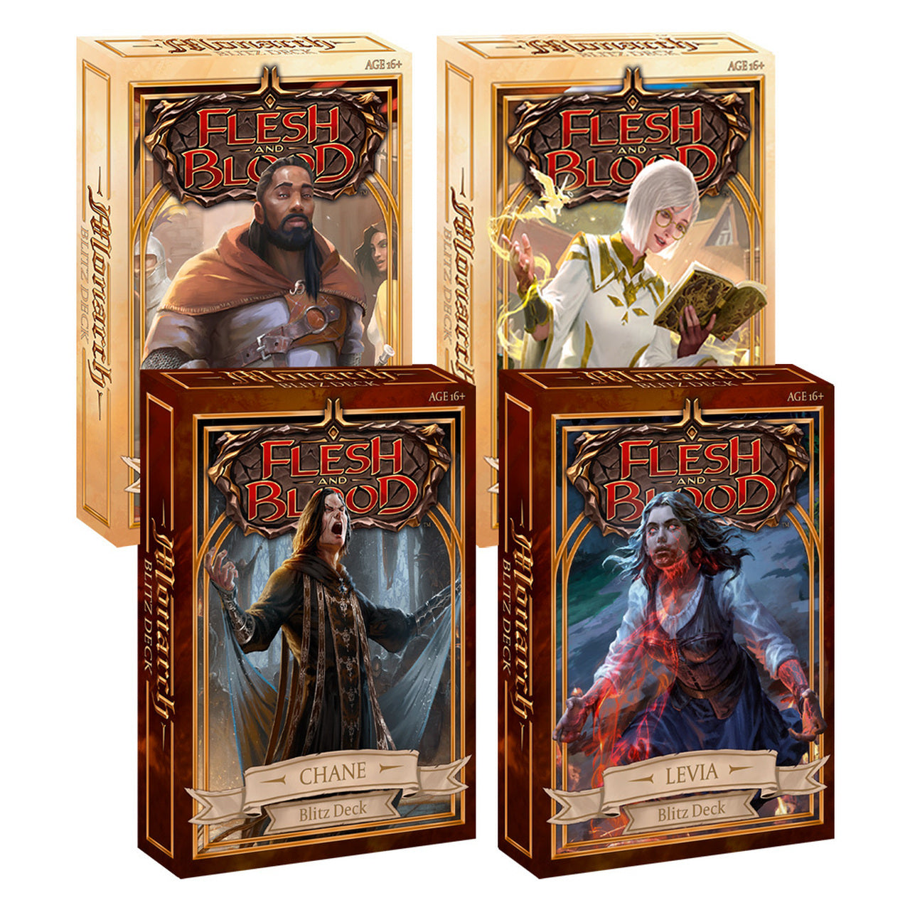 Image of Flesh and Blood (Monarch) Blitz Decks