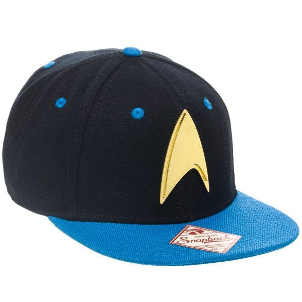 Image of Star Trek - Gold Badge Blue Snapback
