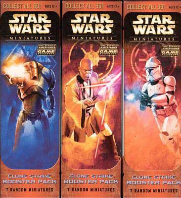 Image of Star Wars Miniatures Clone Strike booster pack