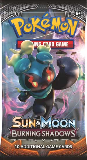 Image of Burning Shadows - English Booster Pack