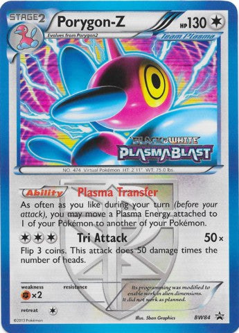 Image of Porygon-Z (Plasma Blast Promo) (NM)