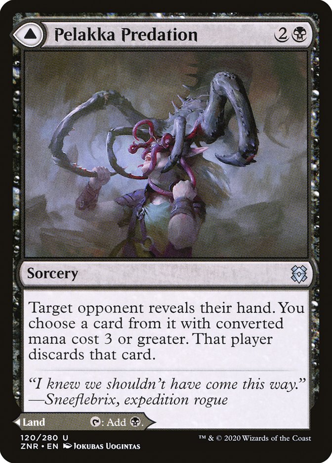 Image of Pelakka Predation // Pelakka Caverns [Zendikar Rising]