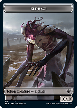 Image of Eldrazi // Soldier Double-Sided Token [Starter Commander Decks]