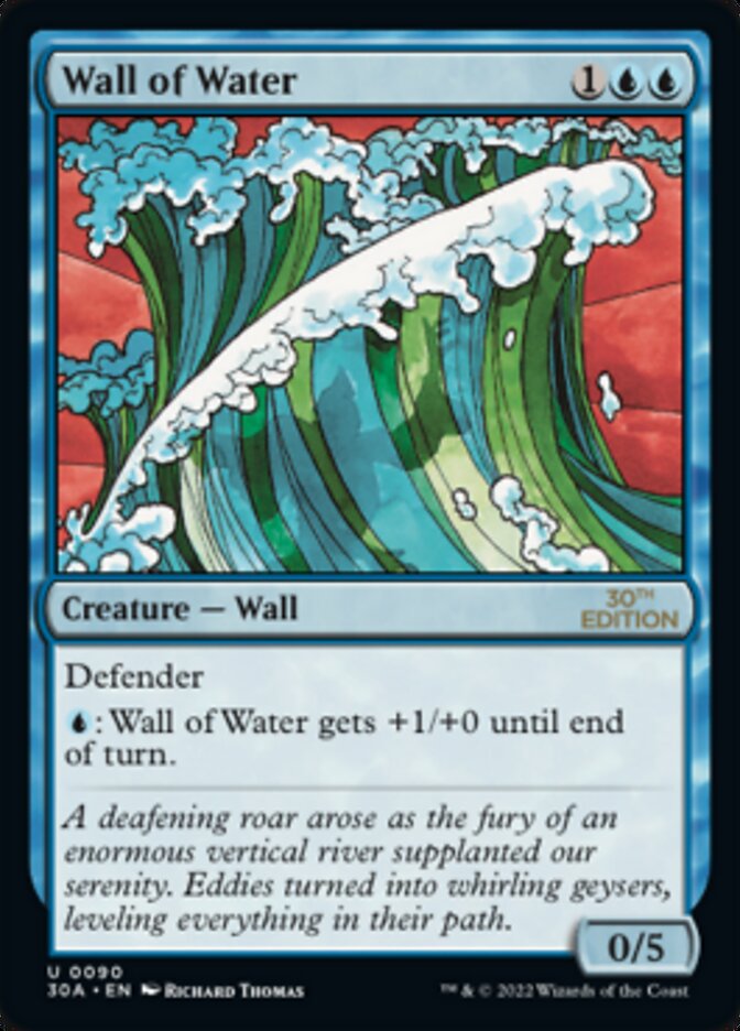 Image of Wall of Water [30th Anniversary Edition]