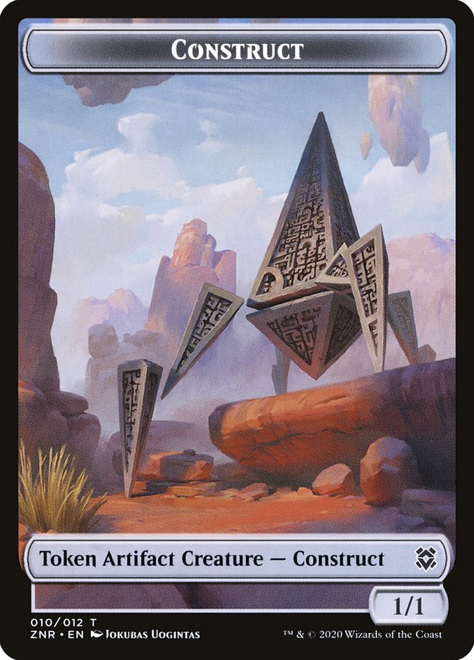 Image of Construct Token [Zendikar Rising Tokens]