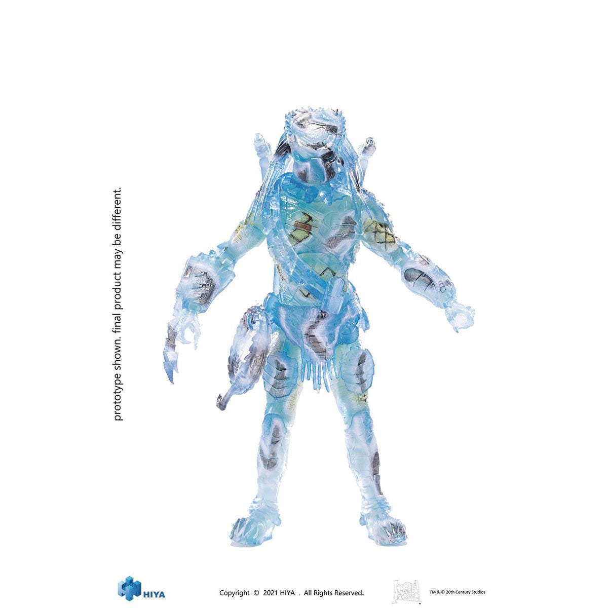 Image of Active Camouflage Wolf Predator (Aliens Vs Predator Requiem) HIYA Mini Figure