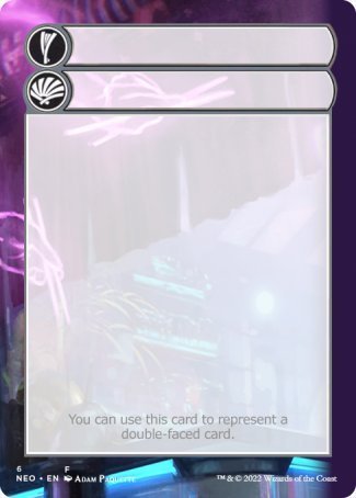 Image of Helper Card (6/9) [Kamigawa: Neon Dynasty Tokens]