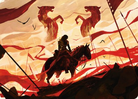 Image of Merry, Esquire of Rohan Art Card [The Lord of the Rings: Tales of Middle-earth Art Series]