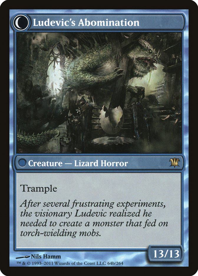 Image of Ludevic's Test Subject // Ludevic's Abomination [Innistrad]