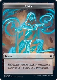 Image of Copy // Kor Warrior Double-Sided Token [Zendikar Rising Tokens]